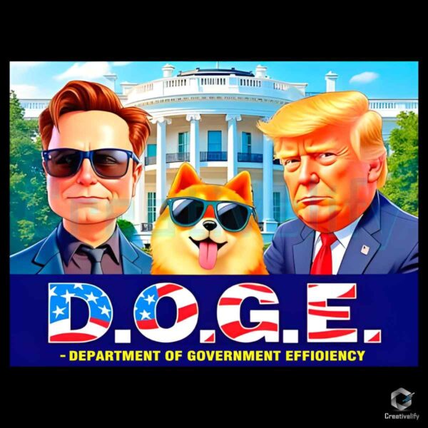 2024 Trump Musk PNG Doge Govt Efficiency Department