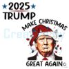 2025 Trump Make Christmas Great Again PNG