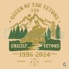 399 Grizzly Bear Queen of The Tetons 1996 2024 SVG