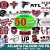 50 Designs Atlanta Falcons Bundle SVG