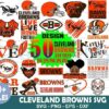 50 Designs Cleveland Browns Bundle SVG