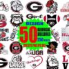 50 Designs Georgia Bulldogs Bundle SVG