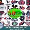 50 Designs Houston Texans Bundle SVG