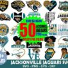 50 Designs Jacksonville Jaguars Bundle Svg