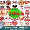 50 Designs Kansas City Chiefs Bundle SVG