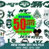 50 Designs New York Jets Bundle SVG file