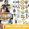 50+ Designs Pittsburgh Steelers Football Bundle Svg