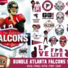 68+ Designs Atlanta Falcons Bundle Football Svg