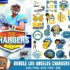 72+ Los Angeles Chargers Football Bundle Svg