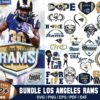 72+ Los Angeles Rams Football Bundle Svg