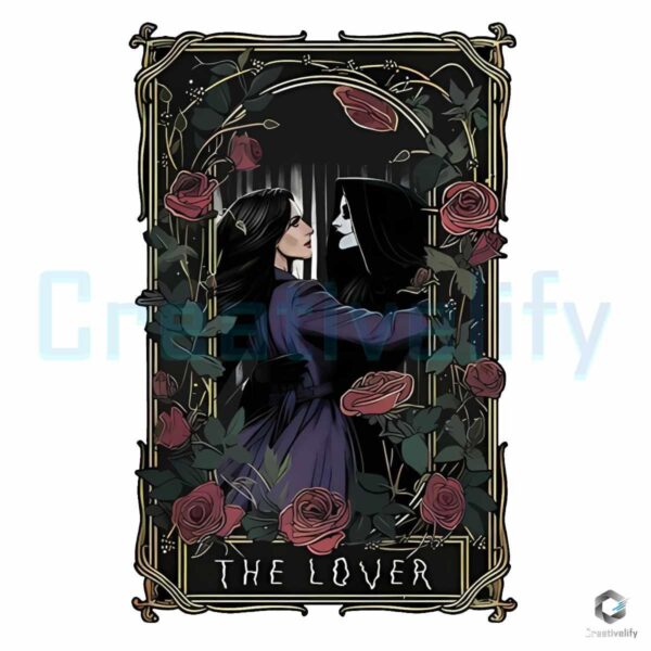 Agathas All Along Tarot Card The Lover PNG