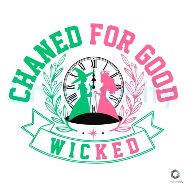 Changed For Good Wicked Movie SVG