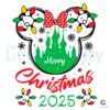 Christmas 2025 Minnie Mouse Head PNG