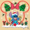 Christmas Disney Minnie Stitch PNG