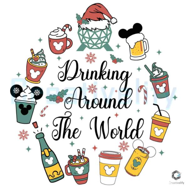 Christmas Disney Png Sip Your Way Around the World