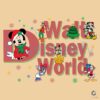 Christmas Mickey Friends Walt Disney World PNG