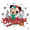 Christmas Mickey Mouse Snowflakes Png