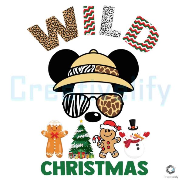 Christmas Mickey Mouse Wild Animal Kingdom PNG