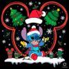 Christmas Mickey Santa Stitch PNG