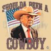 Cowboy Trump 2024 Patriotic SVG