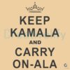 Crown Keep Kamala And Carry On Ala Harris Walz 2024 SVG