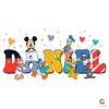 Custom Name Mickey and Friends PNG