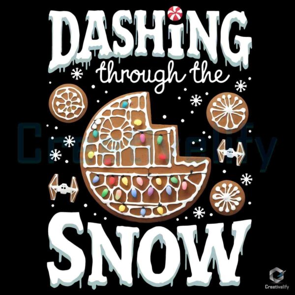 Dashing Through The Snow SVG