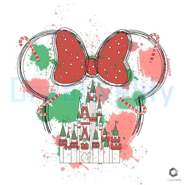 Disney Christmas Minnie Mouse PNG