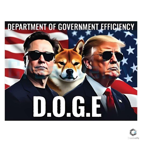 Donald Trump Elon Musk DOGE PNG