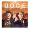 Elon Musk Trump Doge Team Up for Government Efficiency PNG