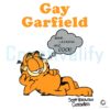 Gay Garfield Lasagna And Cock SVG