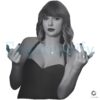 Humorous Taylor Swift Middle Finger PNG Image