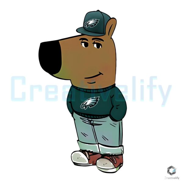 I Am Just A Chill Guy Philadelphia Eagles PNG