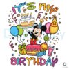 It's My Birthday Mickey Mouse Disney PNG