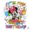 It's My Birthday Minnie Mouse SVG