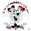 It's The Most Wonderful Time Disney Mouse Couple SVG