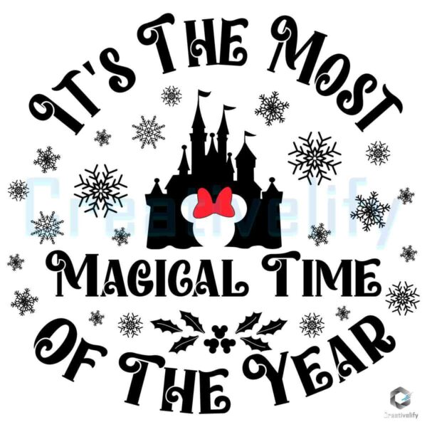 It's The Most Wonderful Time Of The Year Disney SVG