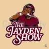 Jayden Daniels Football Player SVG The Ultimate Show