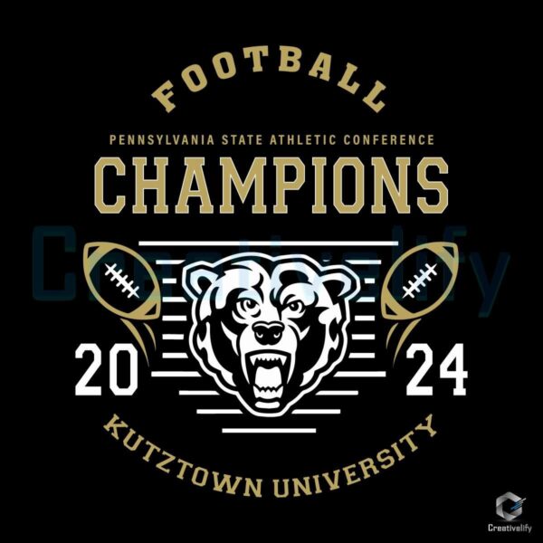 Kutztown University SVG 2024 PSAC Football Championship