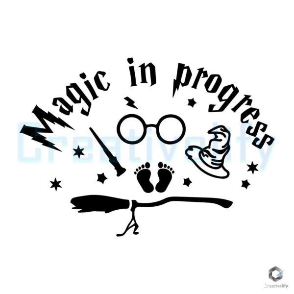 Magic In Progress Harry Potter SVG