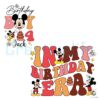 Mickey Birthday Boy Custom Name SVG