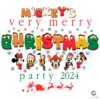 Mickey's Very Merry Christmas Party 2024 PNG