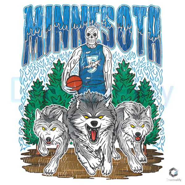 Minnesota Basketball Timberwolves Skeleton PNG