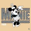 Minnie Mouse Checkered 1928 Disney SVG