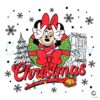 Minnie Mouse Merry Christmas Gift PNG