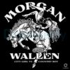 Morgan Wallen City Girl vs Country Boy Song SVG