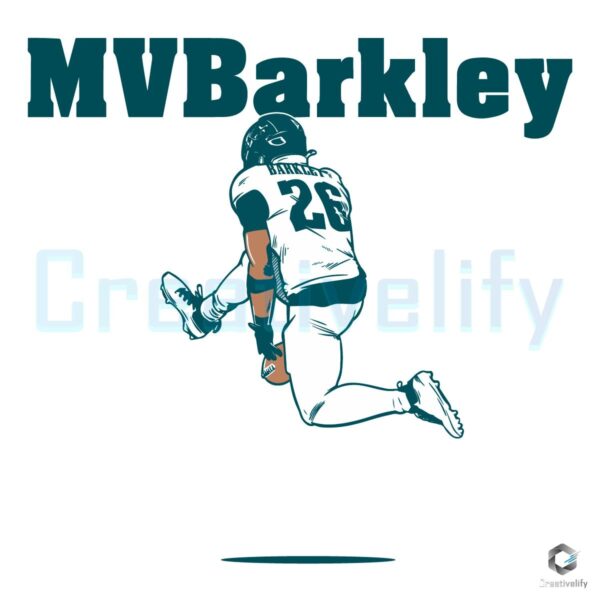 Mvbarkley Saquon Barkley Philadelphia Eagles SVG