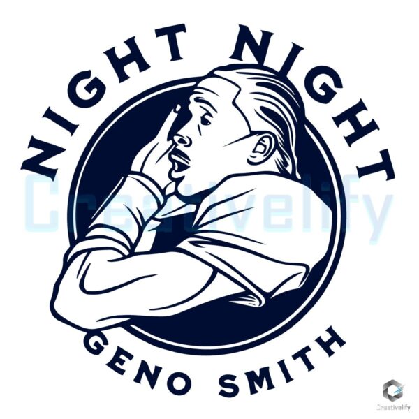 Night Night Geno Smith Seattle Seahawks SVG