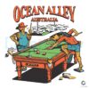 Ocean Alley Australia Tour Pool Table Design PNG