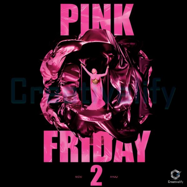 Pink Friday 2 by Nicki Minaj Alternate Cover PNG